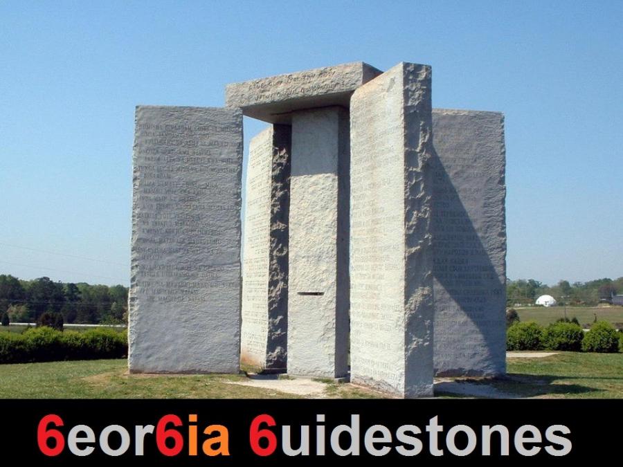 Georgia guidestones 2 666 et mafia 1